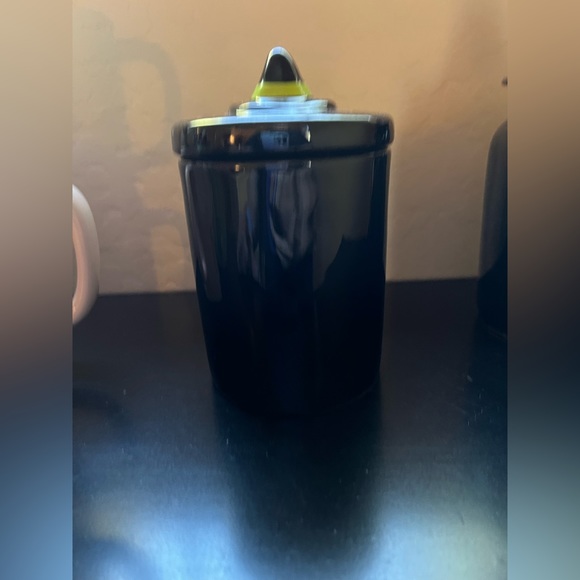 Rae Dunn Good Witch Black canister NIB - Picture 2 of 3